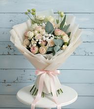 Букет цветов из:  Розы и Лизиантусы в Тереньге