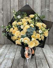 Букет цветов из:  Розы и Лизиантусы в Тереньге