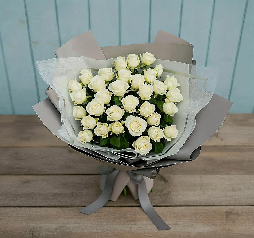 Букет Белоснежная нежность в Тереньге