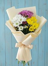 Букет цветов из:  Хризантемы #REPLACE_PRED# Тереньге