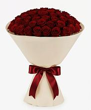 Букет 101 Бордовая роза Блэк Бакарра в Тереньге