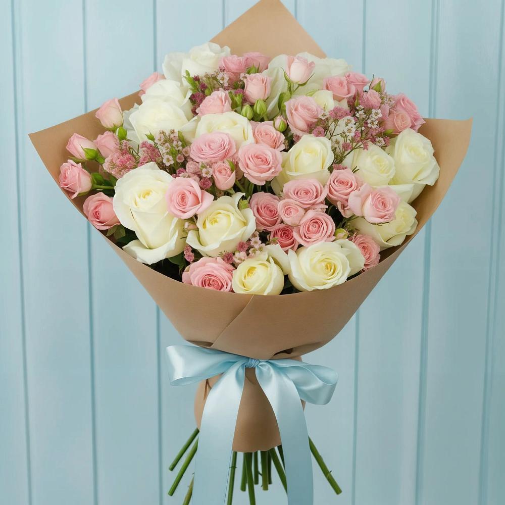 Букет цветов из: Розы в Тереньге