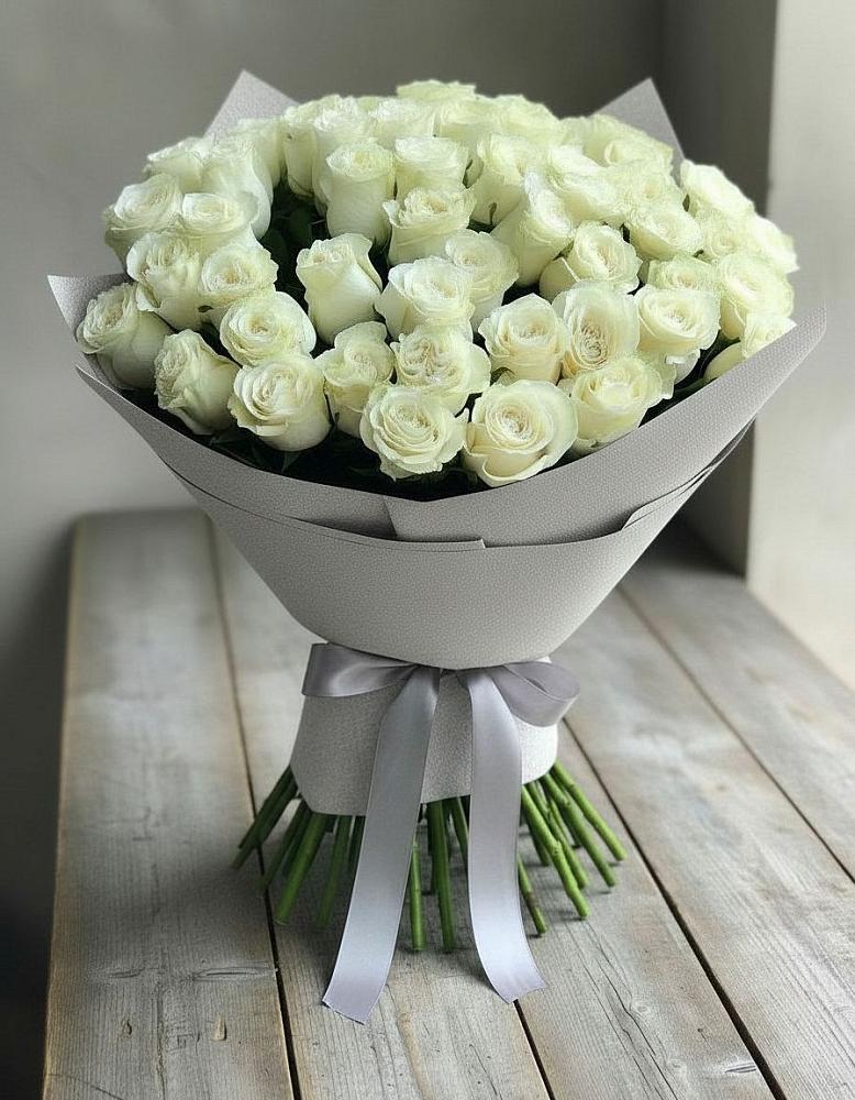 Букет 35 Белых роз в Тереньге