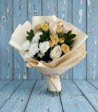 Букет цветов из:  Розы и Хризантемы в Тереньге