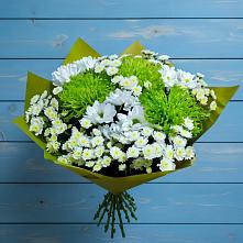 Букет цветов из:  Хризантемы #REPLACE_PRED# Тереньге