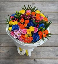 Букет цветов из:  Розы и Хризантемы в Тереньге