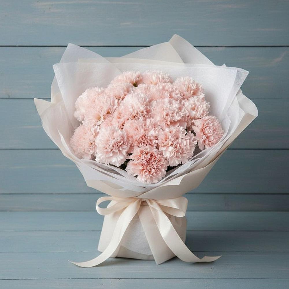 Букет цветов из: Гвоздики в Тереньге