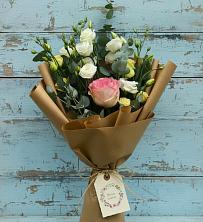 Букет цветов из:  Розы и Лизиантусы в Тереньге